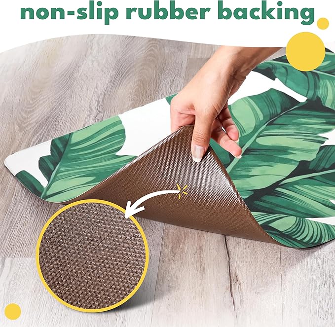 NALALAS Large Dog Mat for Food and Water, Cat Feeding Mat | Large Waterproof Dog Bowl Mat | Non-Slip Pet Food Mat for Floors | Dog Food Mats for Floors, Pet Mats for Food and Water | Easy to Clean