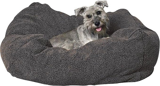 K&H Pet Products Cuddle Cube Pet Bed Gray Small 24 X 24 Inches