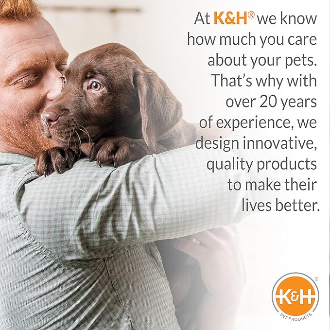 K&H Pet Products Cuddle Cube Pet Bed Gray Small 24 X 24 Inches