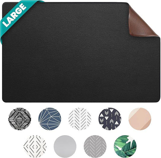 NALALAS Large Dog Mat for Food and Water, Cat Feeding Mat | Large Waterproof Dog Bowl Mat | Non-Slip Pet Food Mat for Floors | Dog Food Mats for Floors, Pet Mats for Food and Water | Easy to Clean