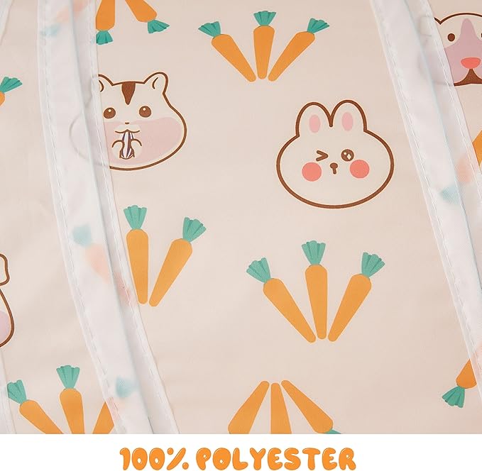 Tempcore Pet Cat Tunnel Tube Cat Toys 3 Way Collapsible, Cat Tunnels for Indoor Cats，Kitty Tunnel Bored Cat Pet Toys Peek Hole Toy Ball Cat, Puppy, Kitty, Kitten, Rabbit