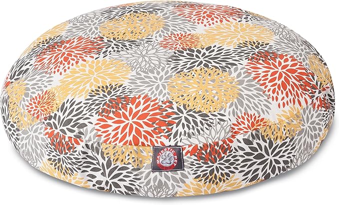 Majestic Pet Citrus Blooms Small Round Pet Bed