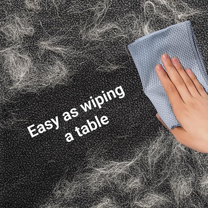 Durable Rectangle Pet Bed for Medium Dogs and Cats, 30" Waterproof Puppy Couch with Non-Slip Base, Washable Calming Sofa with Plush Cushion for Comfortable Indoor Use (Gray, M)