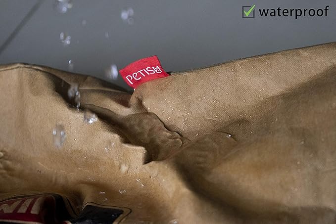 Crinkle Paper Cat Tunnel for Indoor Cats,Unbreakable Cat Cave Tunnel Toy,Cat Hideaway Tube Tunnel Toys,Rabbit Hideaway Bunny Hideout,Brown,1 Count(Pack of 1)