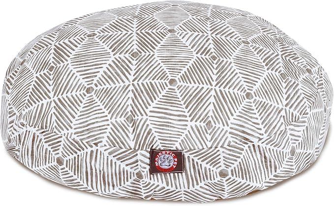 Majestic Pet Charlie Gray Medium Round Pet Bed