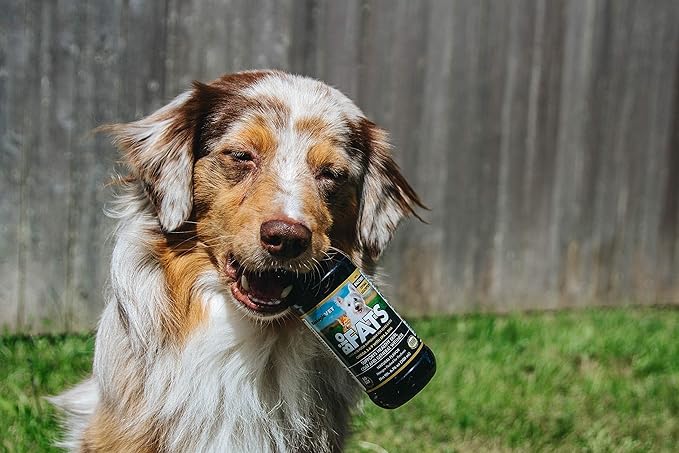 BioFATS Omega 3-6-9 Fatty Acid with EPA & DHA, Supports Healthy Skin, Coat and General Wellness, 94-Day Supply for 30-lb. Animal, 12-fl. oz. Bottle