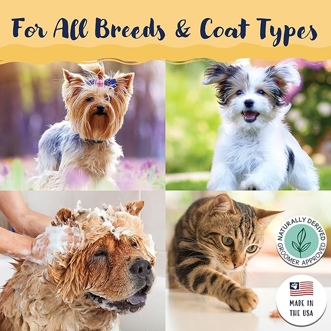 Bobbi Panter Charlie Outdoor Dog Shampoo to Protect Fur & Moisturizes Skin, Natural Ingridients, Tear-Free, pH-Balanced, Concentrated 20:1 Formula, Clove & Cedarwood Scent, 1 Gal.