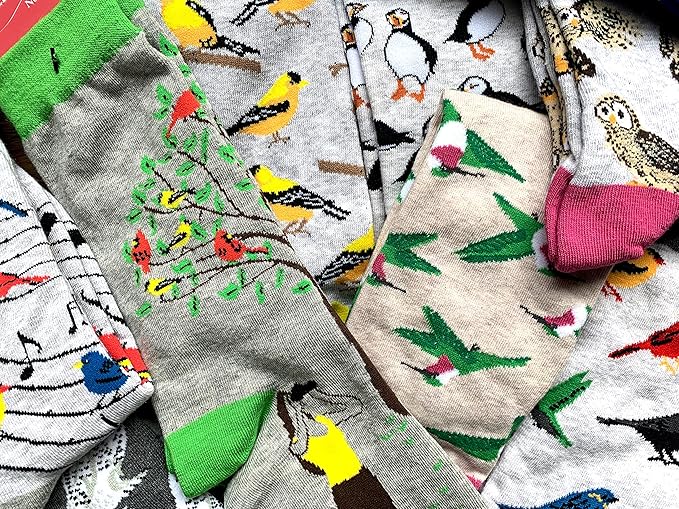Bird Watcher Socks for Women Gift for Bird Lovers